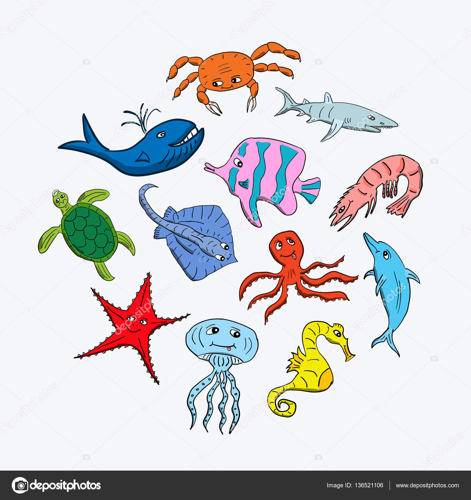 すべての動物の画像 無料ダウンロード海の動物 イラスト かわいい すべての動物の画像 無料ダウンロード海の動物 イラスト かわいい
