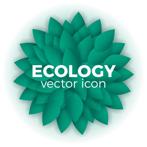 Concept de vecteur écologique — Image vectorielle