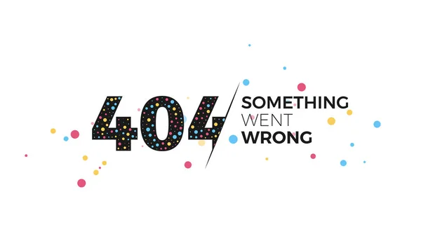 404 página de error Gráficos Vectoriales