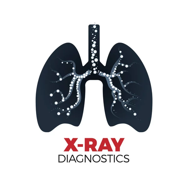 Concepto de diagnóstico por rayos X Ilustraciones De Stock Sin Royalties Gratis