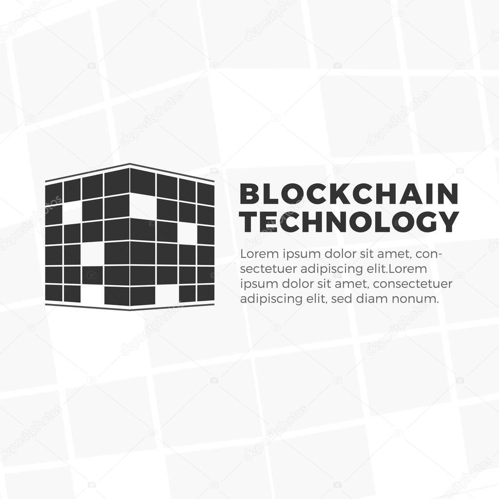 Blockchain technology logo
