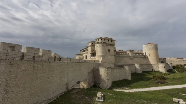 Views of the castle of cuellar — Stock Photo, Image