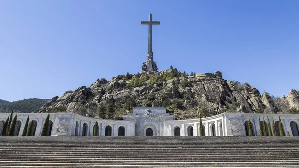 Views of the valley of the fallen — Stock Photo, Image