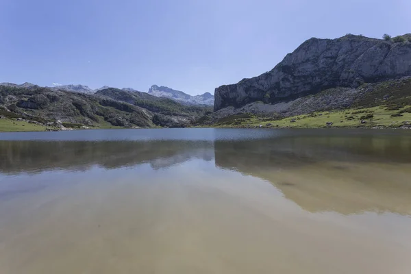 阿斯图里亚斯科瓦东湖 — 图库照片