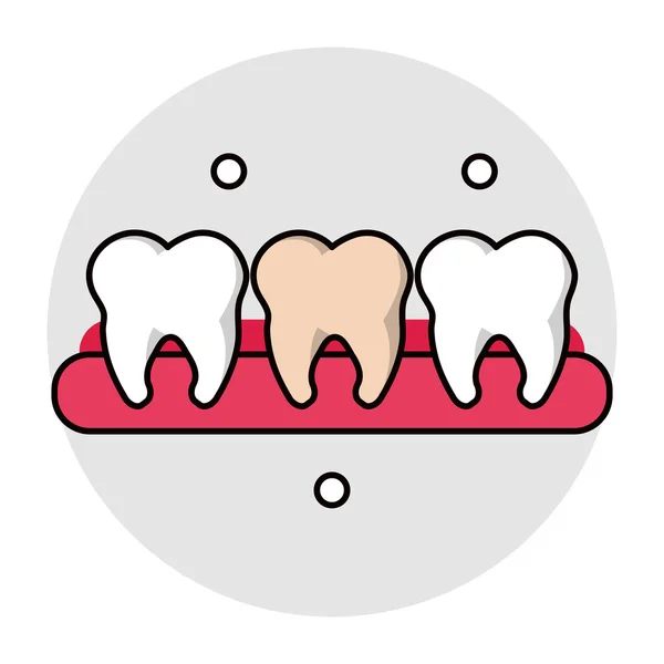 Zahnmedizin und Gesundheitswesen — Stockvektor