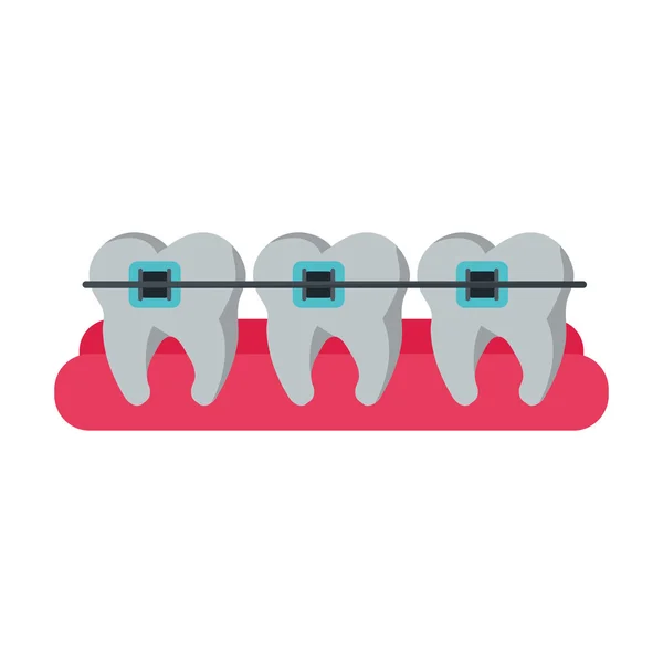 Progettazione medica e sanitaria dentale — Vettoriale Stock