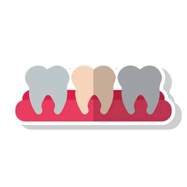 Zahnmedizin und Gesundheitswesen — Stockvektor