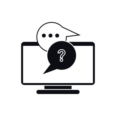 Balonlar tasarımı ile izole bilgisayar