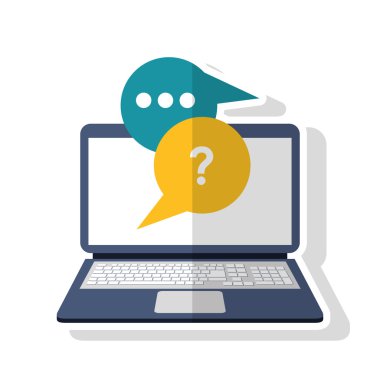 Balonlar tasarımı ile Yalıtılmış dizüstü bilgisayar