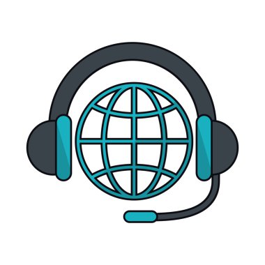 Kulaklık ve küresel küre tasarımı