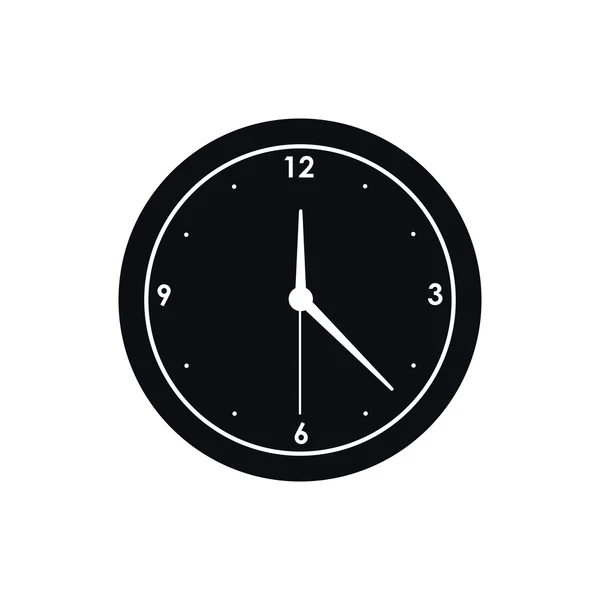 Diseño de reloj tradicional aislado — Vector de stock