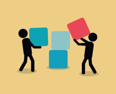 ekip çalışması ilgili simgeler resim