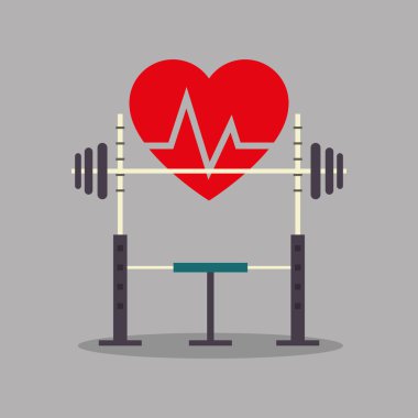 Fitness yaşam tarzı ilgili simgeler resim