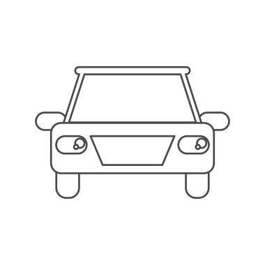 İzole araba araç tasarım