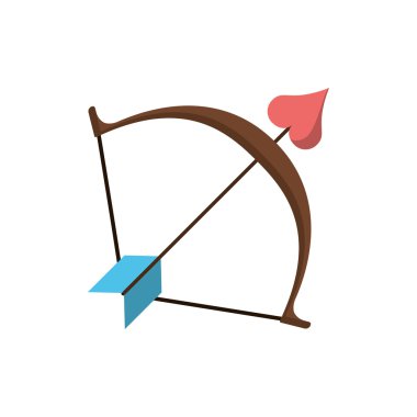 Tasarım izole cupids bow