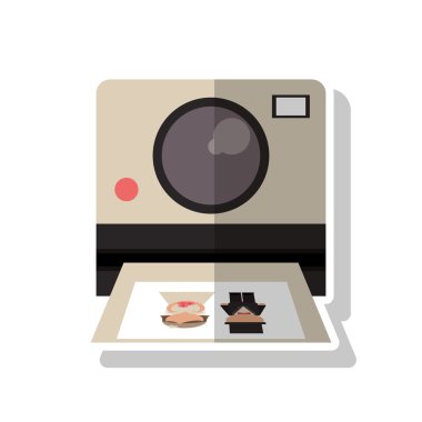 Çift tasarım resim ile izole kamera