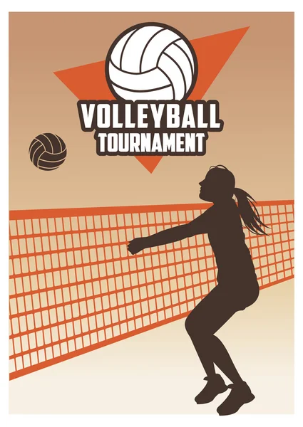 Volleyball sport and hobby design