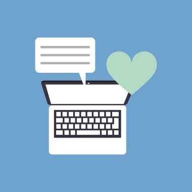 dijital sosyal ağ iletişim ilgili simgeler resim