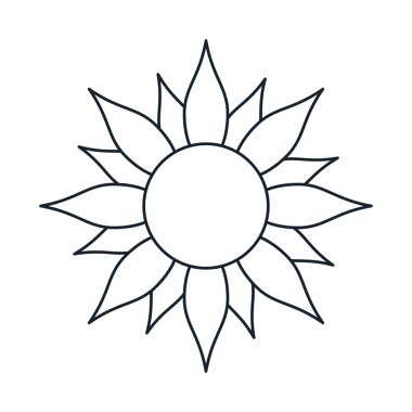 İzole soyut Paz tasarımı