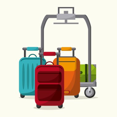 Bagaj ve Bagaj konsepti torba