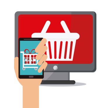 Alışveriş ticaret ve Pazar tasarım
