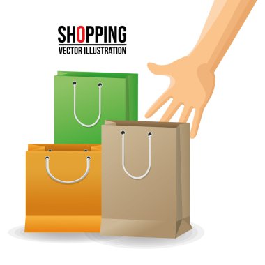 alışveriş çantası ve el tasarım