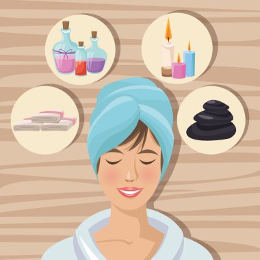 Spa merkezi ve sağlıklı yaşam tarzı tasarım