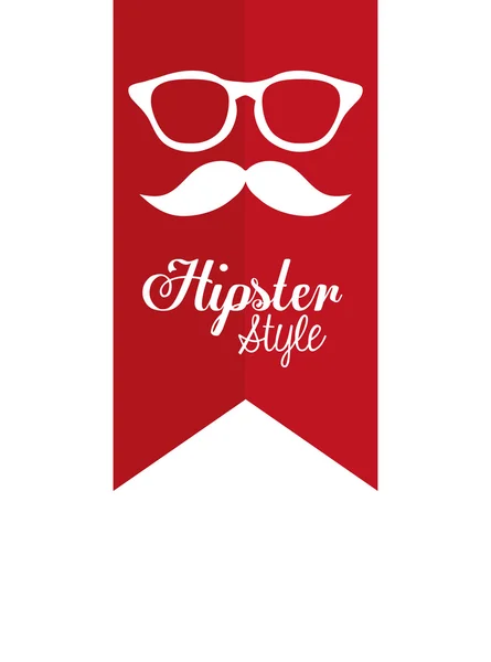 Hipster e design estilo de moda —  Vetores de Stock