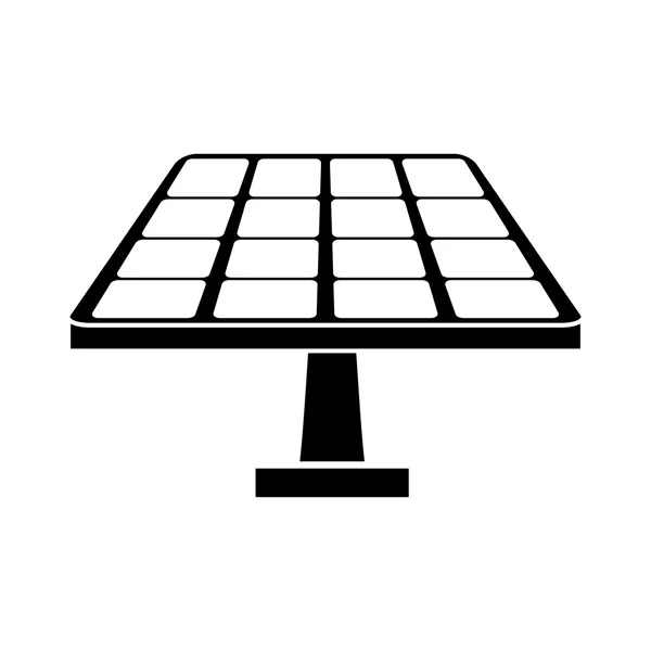 Diseño de panel solar aislado — Archivo Imágenes Vectoriales