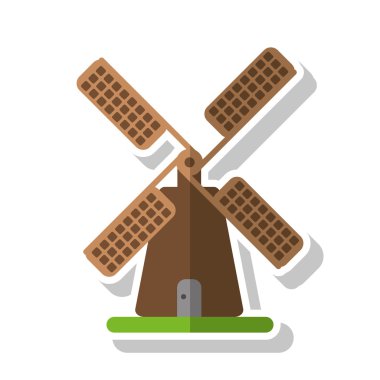 İzole Rüzgar değirmeni tasarımı