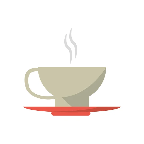 Coffee cup drink design — Stock Vector