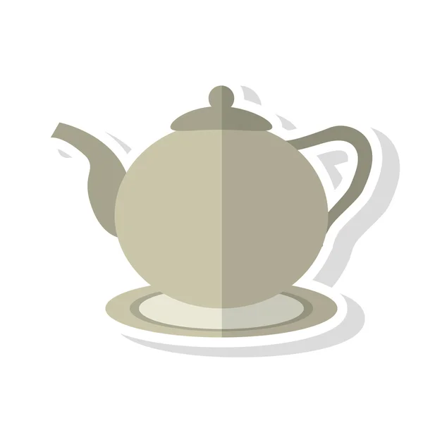 Τσάι ποτ ποτό σχεδιασμό — Διανυσματικό Αρχείο
