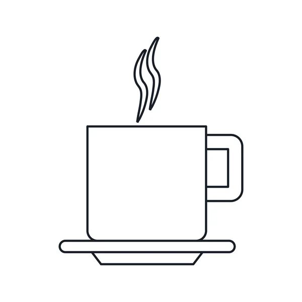 Kaffe Mugg dryck design — Stock vektor
