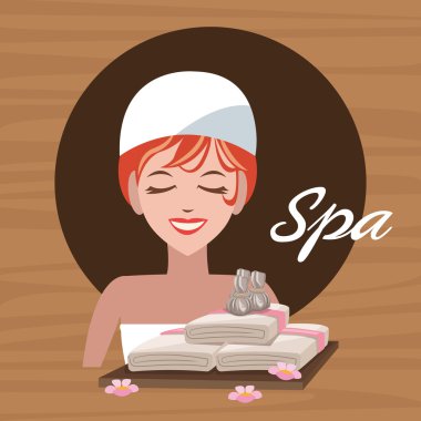 Spa merkezi ve sağlıklı yaşam tarzı tasarım