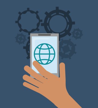 el ve dişli simgeler resim