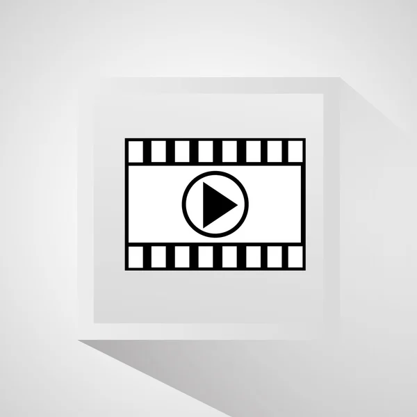 Filmstreifen und Filmdesign — Stockvektor