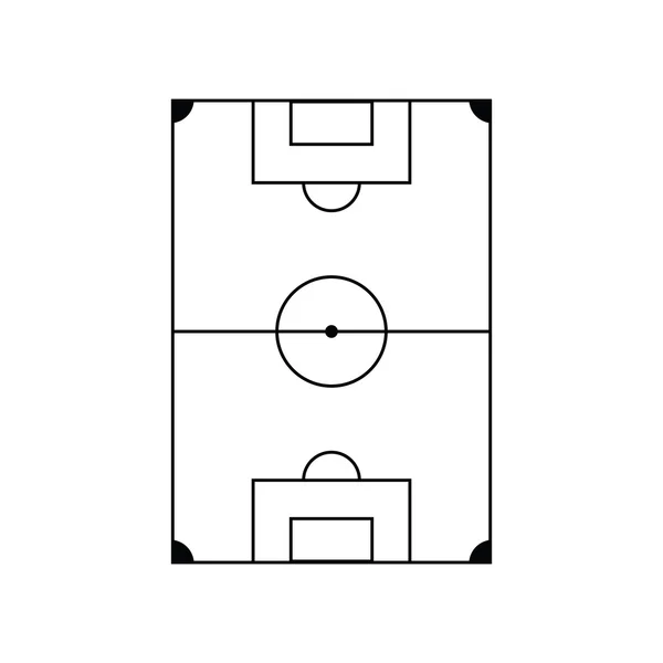 League of soccer design sportif — Image vectorielle