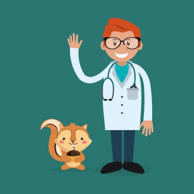 Veteriner ilgili simgeler resim