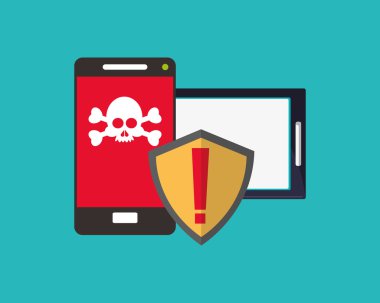 Internet güvenlik ilgili simgeler resim