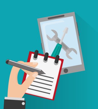 Bilgisayar ve ofis ve iş tasarım kupa