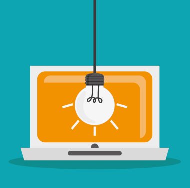 Laptop tasarım ofisi ve çalışma