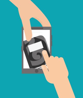 Smartphone ofis ve iş tasarımı