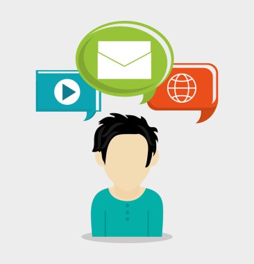 adam avatar ve sosyal medya tasarım