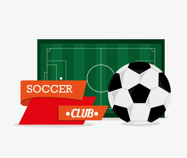 Ball of soccer sport design