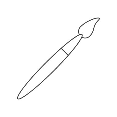 Boya fırça nesne ve okul aracı tasarımı