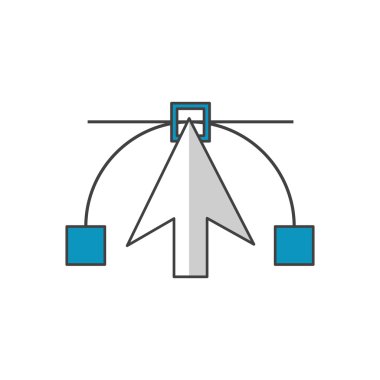 İmleç ve grafik aracı tasarım okul