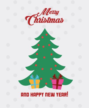 Çam ağacı Noel sezon tasarım