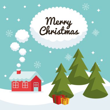 Çam ağacı Noel sezon tasarım