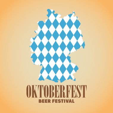 Almanya tasarım Oktoberfest kutlama