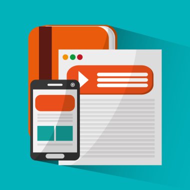 Smartphone ve dijital pazarlama tasarım